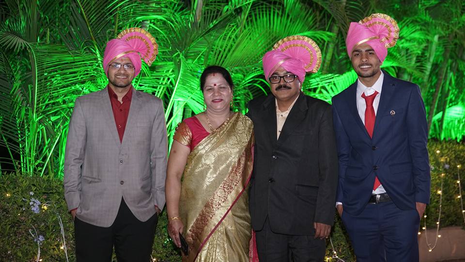Gunjan Dangwal & his Family